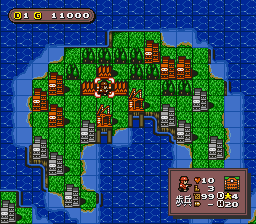 BS Super Famicom Wars - BS Ban (Japan) In game screenshot